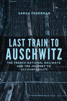 Last Train to Auschwitz book jacket